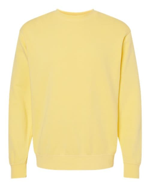 Independent Trading Co. Unisex Midweight Pigment-Dyed Crewneck Sweatshirt