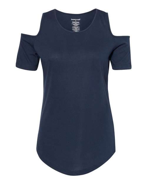 Boxercraft Women's Cold Shoulder T-Shirt