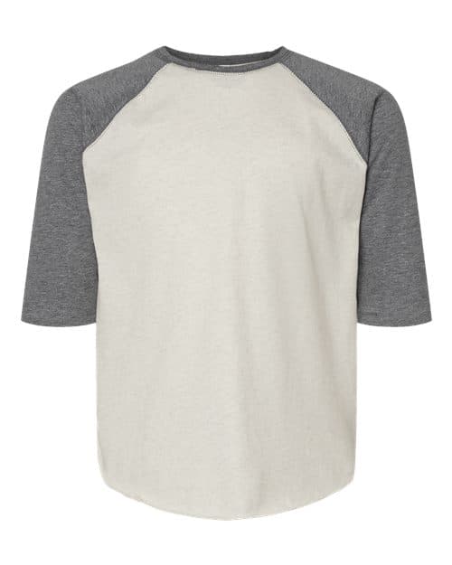 LAT Youth Baseball Fine Jersey Three-Quarter Sleeve Tee