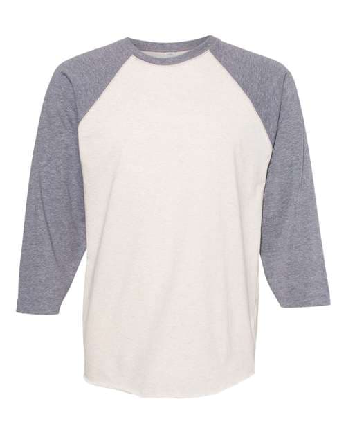 LAT Unisex Baseball Fine Jersey Three-Quarter Sleeve Tee