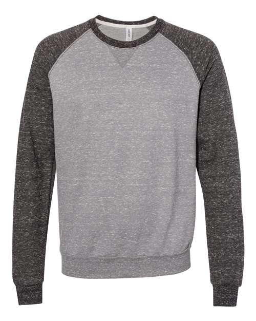 JERZEES Unisex Snow Heather French Terry Crewneck Sweatshirt