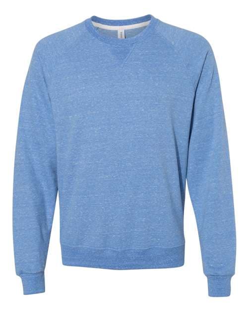 JERZEES Unisex Snow Heather French Terry Crewneck Sweatshirt