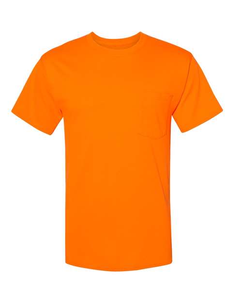 Hanes Unisex Workwear Pocket T-Shirt