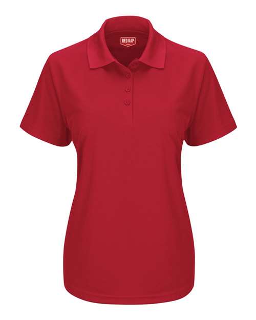 Red Kap Women's Performance Knit Pocketless Core Polo