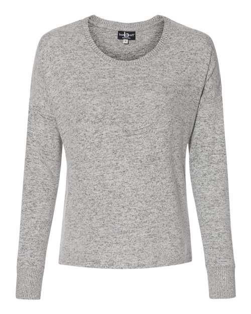 Boxercraft Women's Cuddle Fleece Boxy Crewneck Pullover