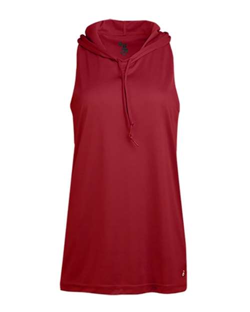 Badger Women's B-Core Racerback Hooded Tank Top