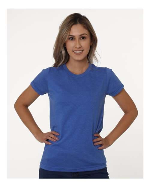Bayside Women's USA-Made Triblend T-Shirt