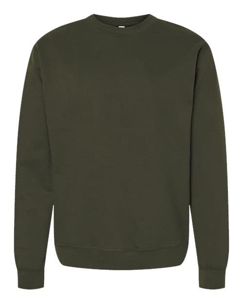 Independent Trading Co. Unisex Midweight Crewneck Sweatshirt