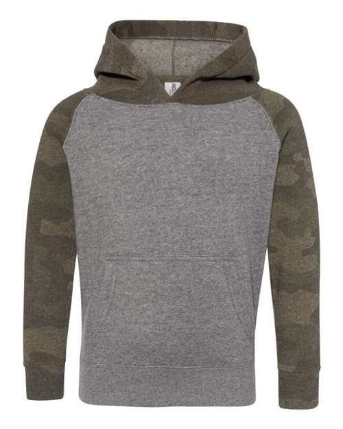 Independent Trading Co. Toddler Special Blend Hooded Raglan Sweatshirt