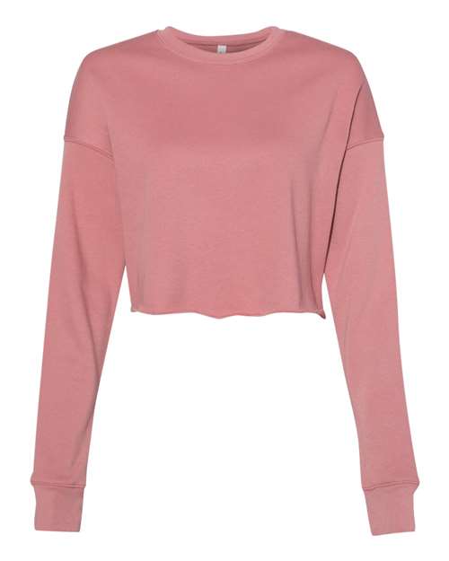 BELLA + CANVAS Women's Crop Crewneck Sweatshirt