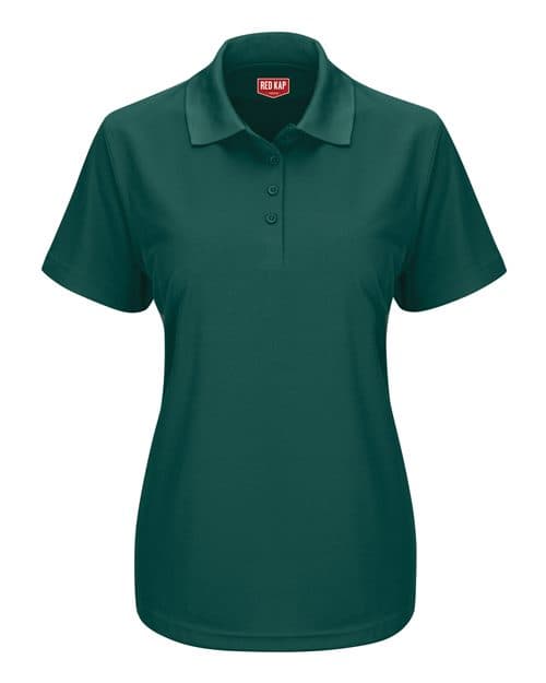 Red Kap Women's Performance Knit Pocketless Core Polo