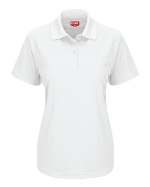 Red Kap Women's Performance Knit Pocketless Core Polo