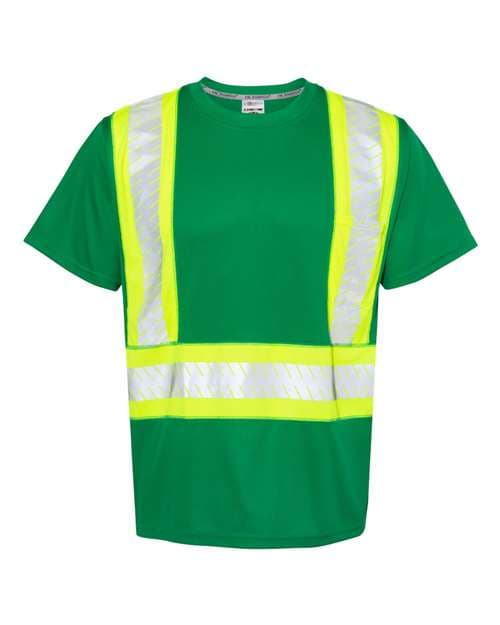 Kishigo Unisex EV Series® Enhanced Visibility Contrast Pocket T-Shirt