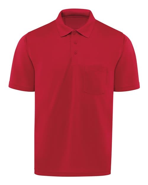 Red Kap Men's Performance Knit Pocket Polo