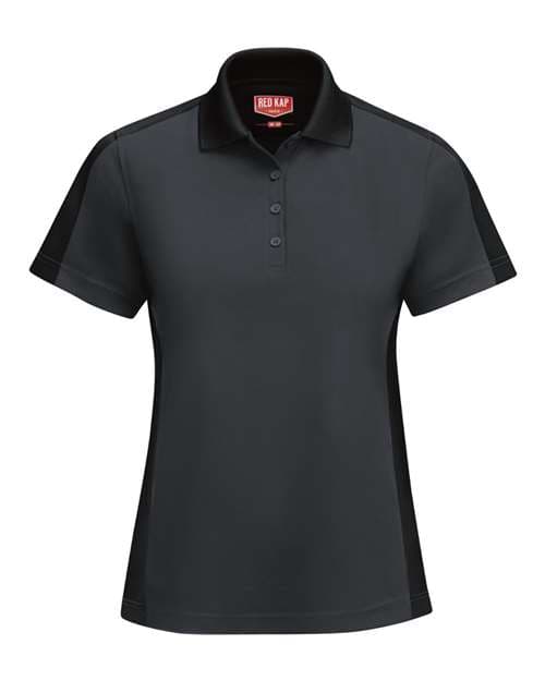 Red Kap Women's Performance Knit Two-Tone Polo