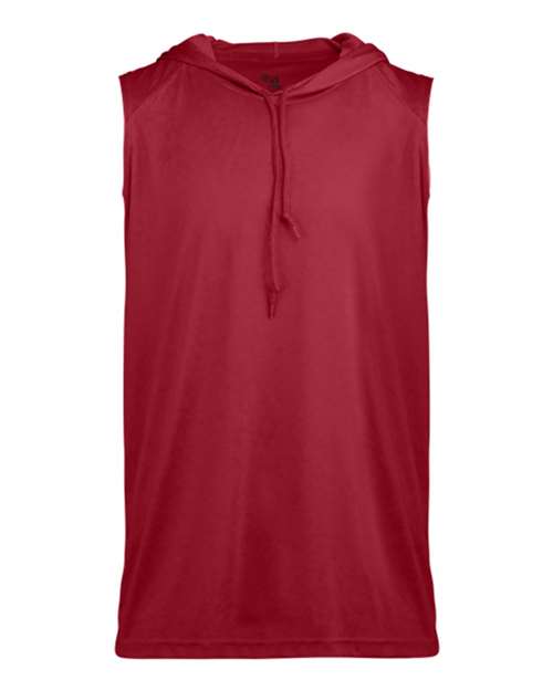 Badger Men's B-Core Hooded Sleeveless T-Shirt