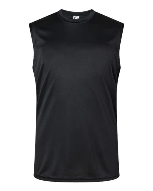 C2 Sport Youth Sleeveless T-Shirt in Black