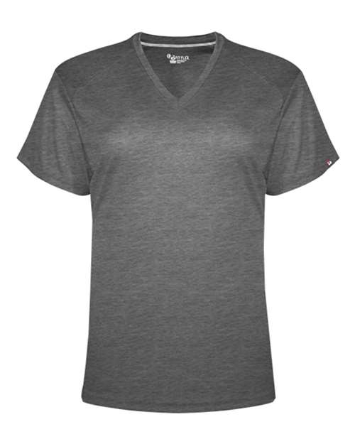 Badger Women's FitFlex Performance V-Neck T-Shirt