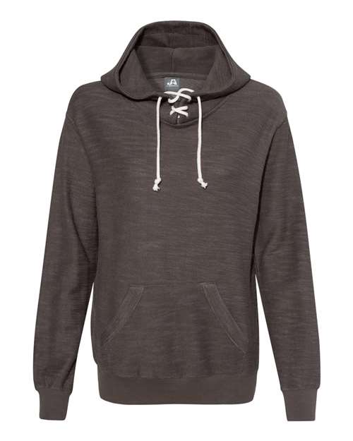 J. America Women’s French Terry Sport Lace Scuba Hooded Sweatshirt