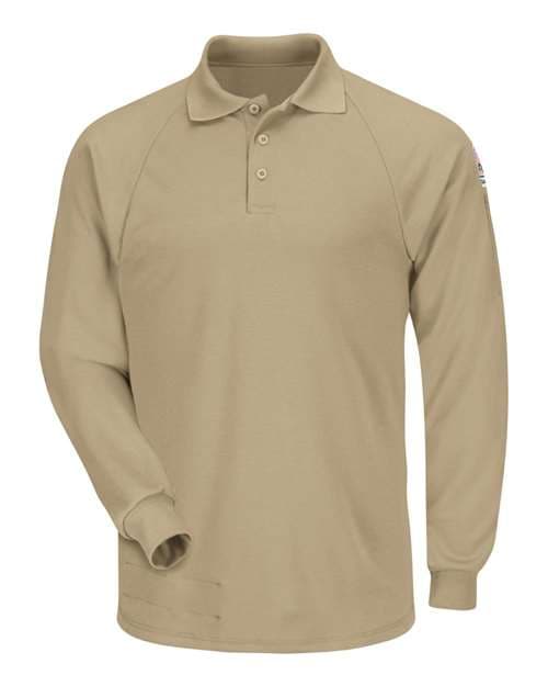 Bulwark Men's Classic Long Sleeve Polo - CoolTouch®2