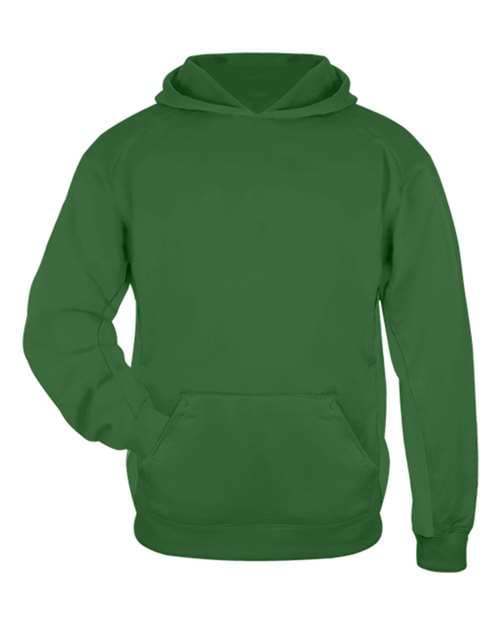 Badger Youth Performance Fleece Hooded Sweatshirt