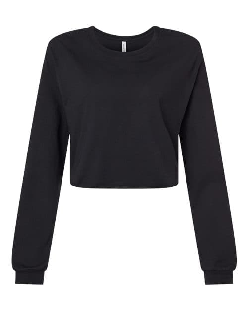 BELLA + CANVAS Women's FWD Fashion Crop Long Sleeve Tee