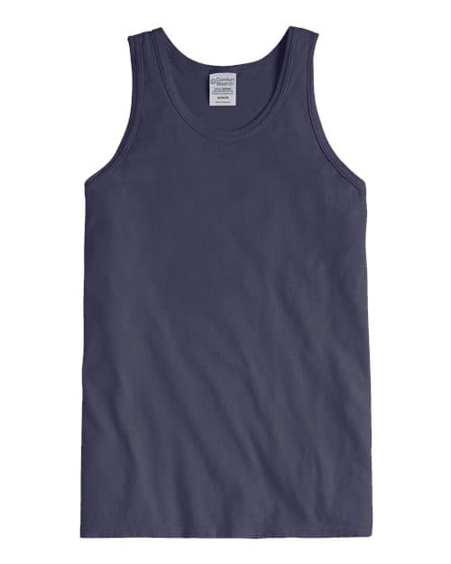 ComfortWash by Hanes Unisex Garment-Dyed Unisex Tank Top in Anchor Slate