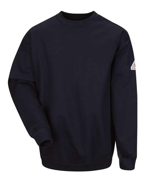 Bulwark Men's Tall Flame Resistant Crewneck Sweatshirt