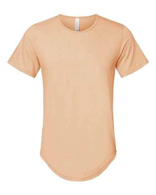 BELLA + CANVAS Men's Jersey Curved Hem Tee