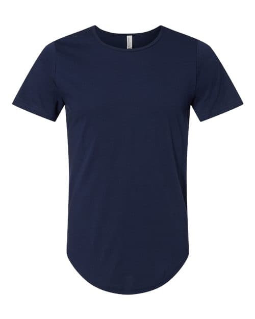 BELLA + CANVAS Men's Jersey Curved Hem Tee
