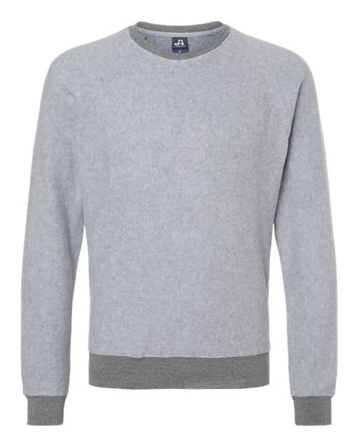 J. America Unisex Flip Side Fleece Crewneck Sweatshirt