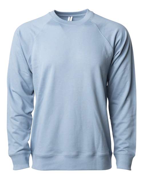 Independent Trading Co. Unisex Icon Lightweight Loopback Terry Crewneck Sweatshirt