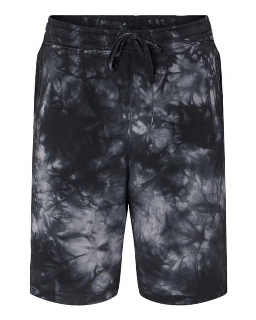 Independent Trading Co. Unisex Tie-Dyed Fleece Shorts