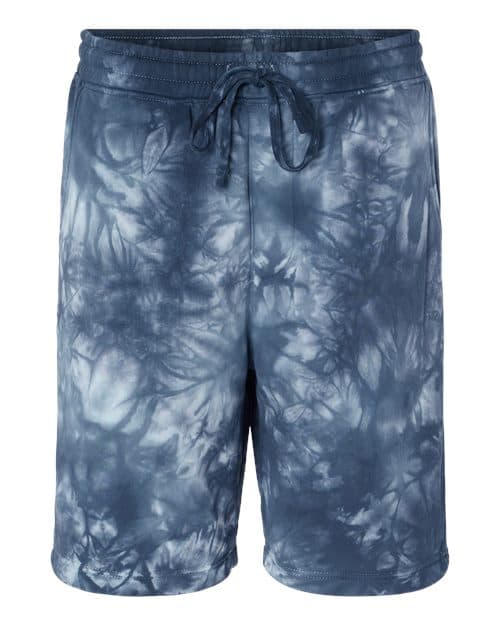 Independent Trading Co. Unisex Tie-Dyed Fleece Shorts