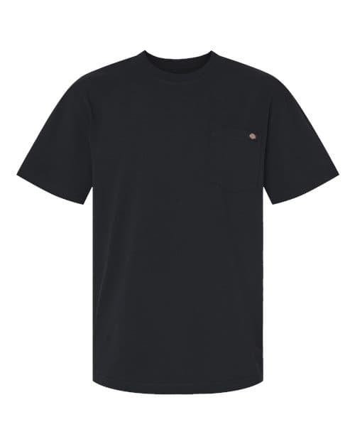 Dickies Men's Tall Traditional Heavyweight T-Shirt in Black