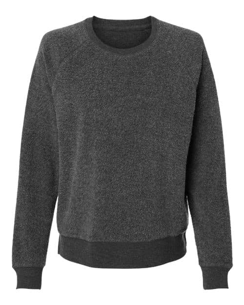 Boxercraft Women's Fleece Out Crewneck Pullover
