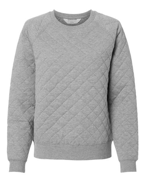 Boxercraft Women's Quilted Crewneck Pullover