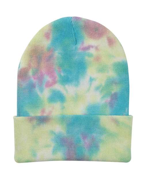 Sportsman 12" Tie-Dyed Cuffed Beanie