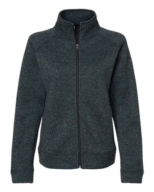 J. America Women's Traverse Full-Zip Sweater