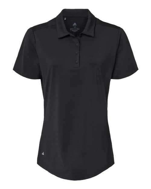 Adidas Women's Ultimate365 Solid Polo in Black