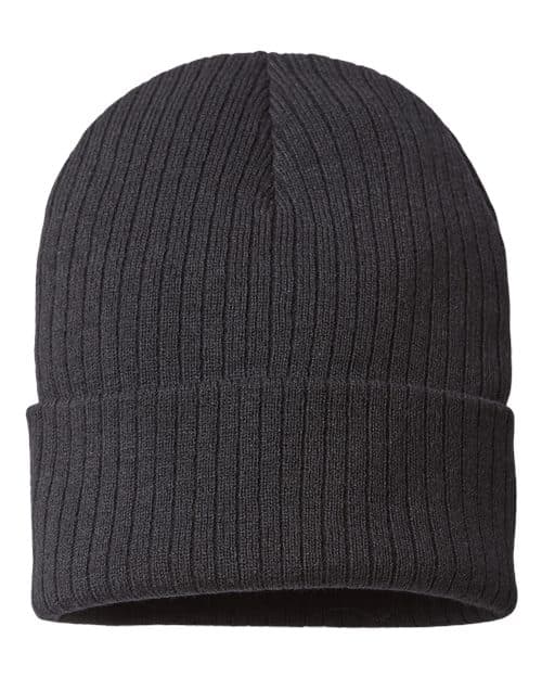 Atlantis Headwear Sustainable Rib Cuffed Beanie
