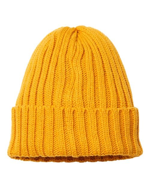 Atlantis Headwear Sustainable Cable Knit Cuffed Beanie