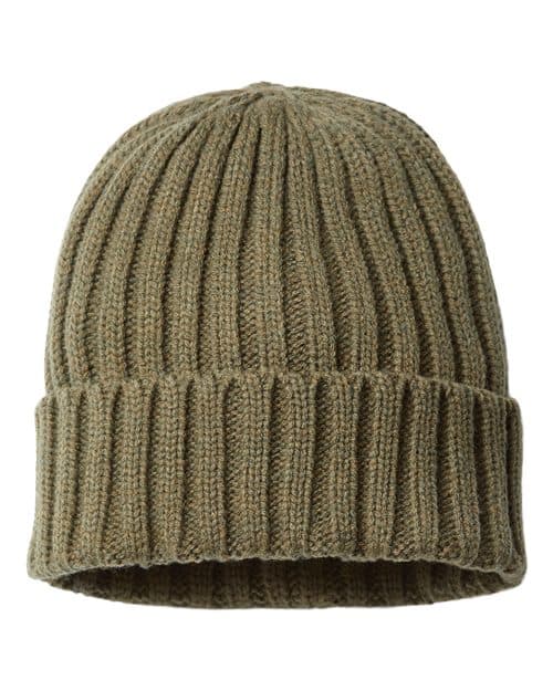 Atlantis Headwear Sustainable Cable Knit Cuffed Beanie