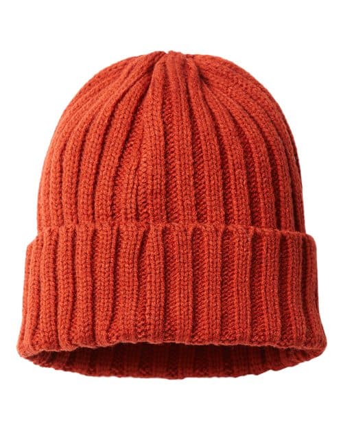 Atlantis Headwear Sustainable Cable Knit Cuffed Beanie