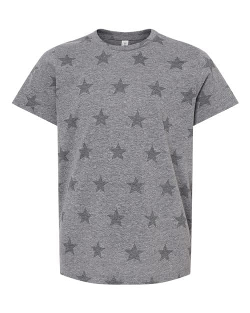 Code Five Youth Star Print Tee