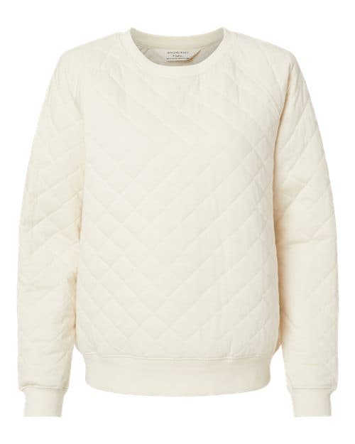 Boxercraft Women's Quilted Crewneck Pullover