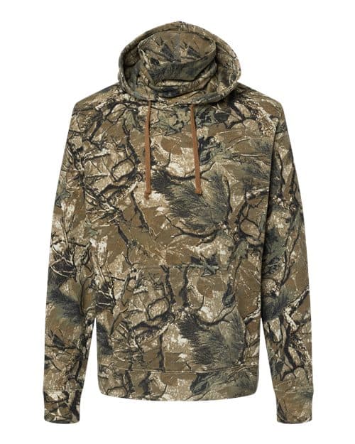 J. America Men's Gaiter Fleece Hooded Sweatshirt