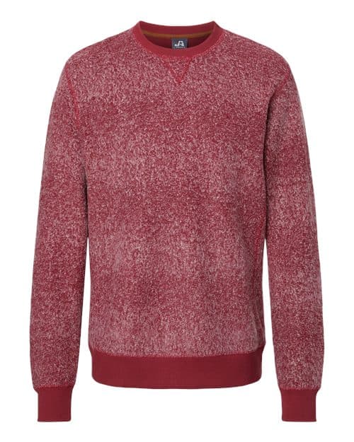 J. America Unisex Aspen Fleece Crewneck Sweatshirt
