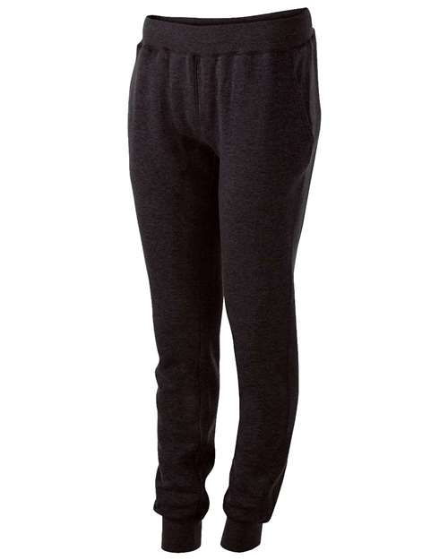 Holloway Women's Fleece Joggers in Black