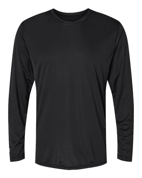 Holloway Men's Momentum Long Sleeve T-Shirt in Black